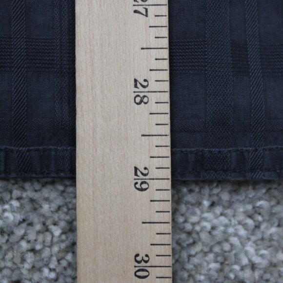 Rock & Republic Roll Tab Shirt Mens Large Gray Textured Cotton L/S Button Up - Picture 12 of 13